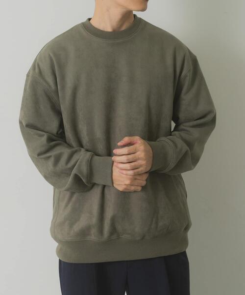 ITEMS URBANRESEARCH（アイテムズ アーバンリサーチ）の「裏フリースF.S.プルオーバー（その他トップス・メンズ・モカ/ブラック/オリーブ/ライトベージュ・MEDIUM/LARGE）」の21枚目の写真