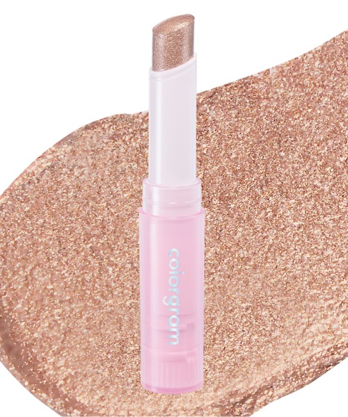 colorgram（カラーグラム）の「ぷるんジェリービームスティック（ハイライト/シェーディング・レディース・02 シルバーラビット/05 ときめきピンク/08 ピンクチェリー/06 バターシルバー/07 ハニーゴールド/03 コーラルバブル・FREE）」の6枚目の写真
