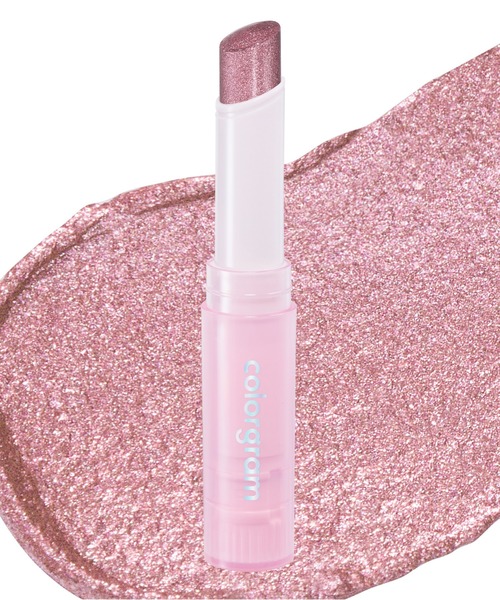 colorgram（カラーグラム）の「ぷるんジェリービームスティック（ハイライト/シェーディング・レディース・02 シルバーラビット/05 ときめきピンク/08 ピンクチェリー/06 バターシルバー/07 ハニーゴールド/03 コーラルバブル・FREE）」の3枚目の写真