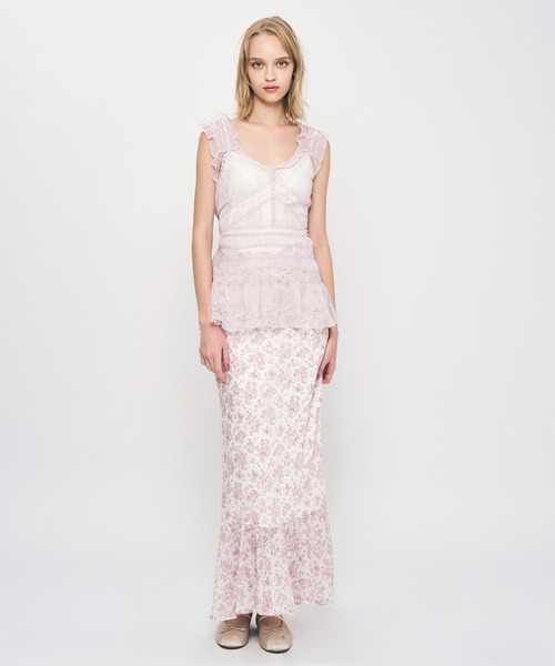 ME COUTURE（ミークチュール）の「レースMIXバリエブラウス（シャツ/ブラウス・レディース・アイボリー・FREE）」の3枚目の写真