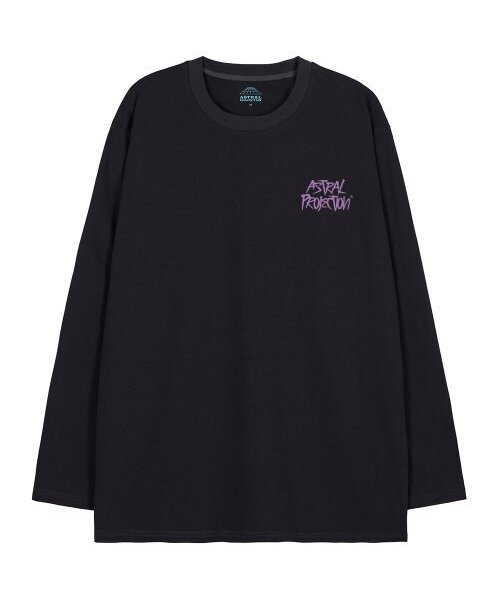 ASTRAL PROJECTION(アストラルプロジェクション)の「グラフィティレタリングオーバーサイズロングスリーブTシャツ_チャコール(Tシャツ/カットソー・メンズ・その他・LARGE/MEDIUM/X-LARGE)」の2枚目の写真