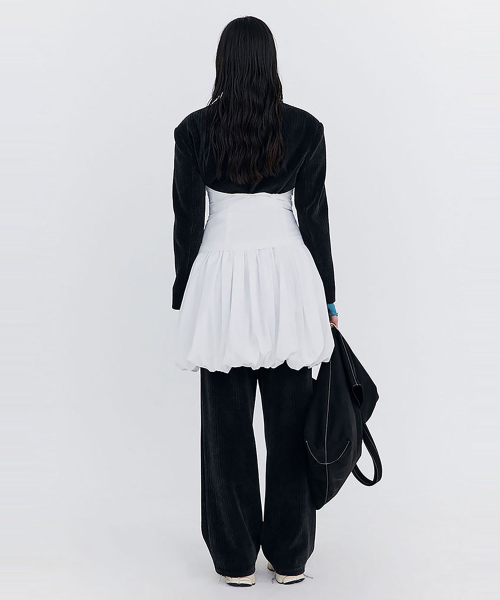 WNDERKAMMER(ブンダーカンマー)の「バルーンレイヤードドレス_ホワイト(ワンピース・レディース・その他・SMALL/MEDIUM)」の8枚目の写真