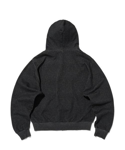 suade（スエード）の「DARK LEOPARD HOOD ZIP UP [LEOPARD]（パーカー・レディース・その他・LARGE/X-LARGE/SMALL）」の2枚目の写真