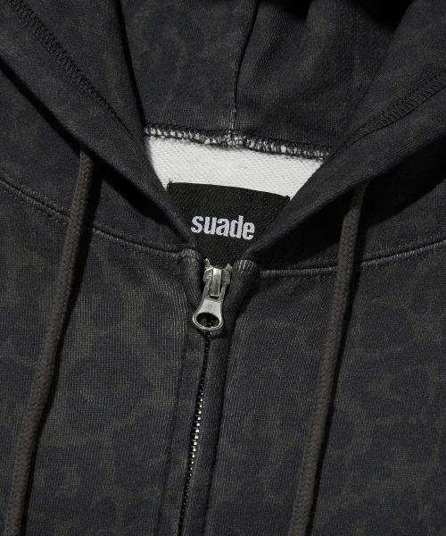 suade（スエード）の「DARK LEOPARD HOOD ZIP UP [LEOPARD]（パーカー・レディース・その他・LARGE/X-LARGE/SMALL）」の3枚目の写真