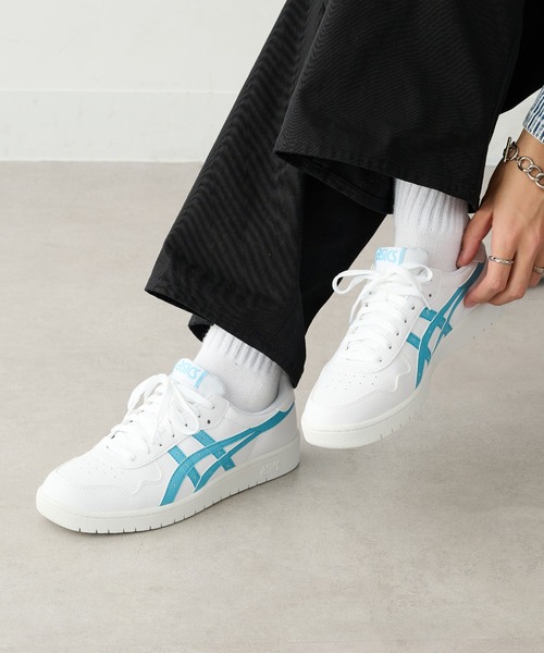 ASICS（アシックス）の「【ASICS】JAPAN S/アシックス ジャパン S（スニーカー・メンズ・ホワイト系その他2/ホワイト系その他4/ホワイト系1/ホワイト系その他3/ホワイト・22.5cm/23cm/23.5cm/25.5cm/26cm/26.5cm/27cm/27.5cm/28cm）」の3枚目の写真