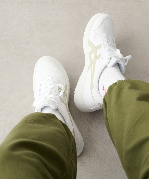 ASICS（アシックス）の「【ASICS】JAPAN S/アシックス ジャパン S（スニーカー・メンズ・ホワイト系その他2/ホワイト系その他4/ホワイト系1/ホワイト系その他3/ホワイト・22.5cm/23cm/23.5cm/25.5cm/26cm/26.5cm/27cm/27.5cm/28cm）」の17枚目の写真