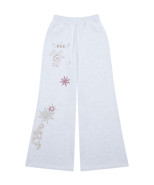 LARTIGENT（ラーティゼン）の「L19 ANGEL TRAINING PANTS(MELANGE)（スウェットパンツ・レディース・その他・FREE）」の2枚目の写真