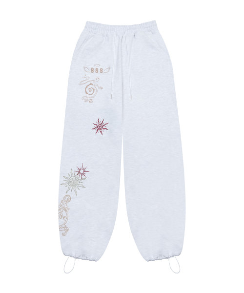 LARTIGENT（ラーティゼン）の「L19 ANGEL TRAINING PANTS(MELANGE)（スウェットパンツ・レディース・その他・FREE）」の4枚目の写真