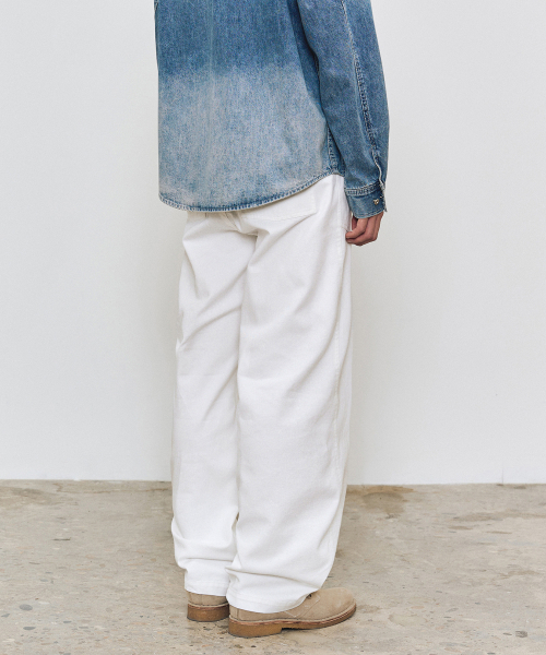DECET（デケト）の「M35 Fatigue Pants DCPT065White（その他パンツ・レディース・その他・24/26/28/30/32/34）」の4枚目の写真