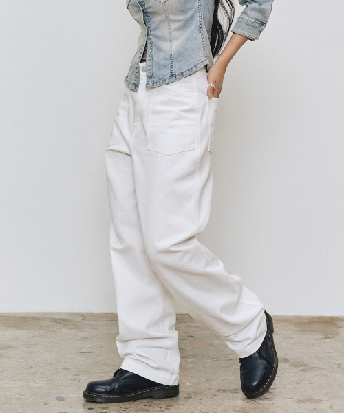 DECET（デケト）の「M35 Fatigue Pants DCPT065White（その他パンツ・レディース・その他・24/26/28/30/32/34）」の7枚目の写真