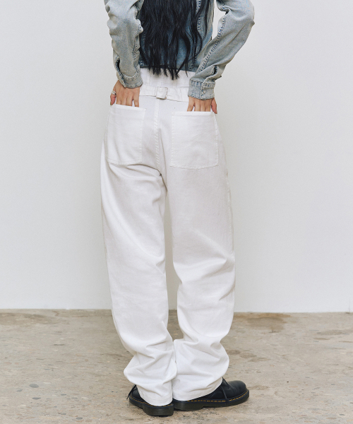DECET（デケト）の「M35 Fatigue Pants DCPT065White（その他パンツ・レディース・その他・24/26/28/30/32/34）」の8枚目の写真