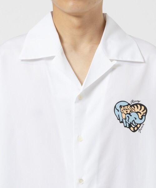 KENZO(ケンゾー)の「【KENZO/ケンゾー】FE65CH1119LV HAWAIIAN S/S SHIRT(シャツ/ブラウス・メンズ・ホワイト・L/M)」の7枚目の写真