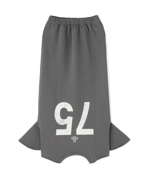 ROYAL FLASH（ロイヤルフラッシュ）の「MITSUKI/ミツキ/ロゴ入りリメイク風スカート（スカート・レディース・グレー・F）」の9枚目の写真