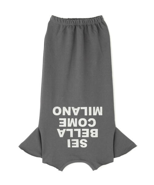 ROYAL FLASH（ロイヤルフラッシュ）の「MITSUKI/ミツキ/ロゴ入りリメイク風スカート（スカート・レディース・グレー・F）」の10枚目の写真