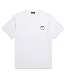FLAG LOGO オーバーサイズ 半袖Tシャツ (VS0090) ホワイト