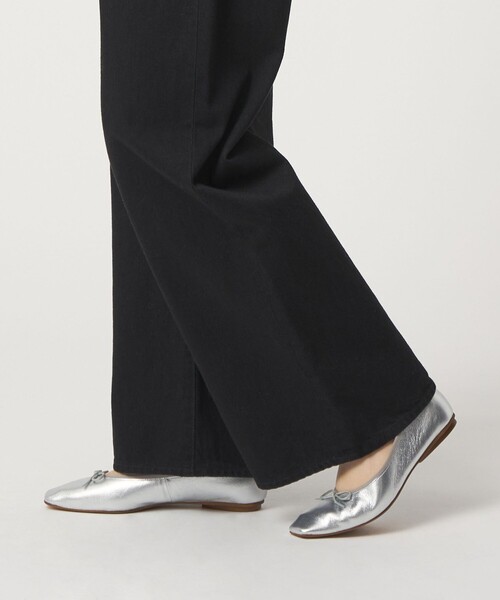 ODETTE E ODILE(オデットエオディール)の「スクエアバレエ フラット10↓↑(バレエシューズ・レディース・シルバー/ダークブラウン・24cm/22.5cm/23.5cm/24.5cm/23cm/25cm/22cm)」の5枚目の写真