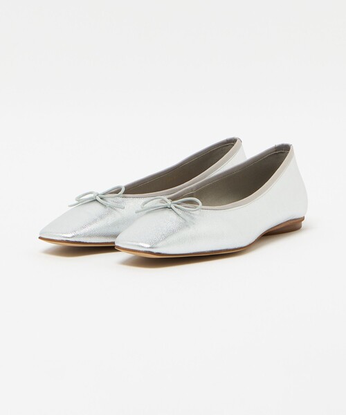 ODETTE E ODILE(オデットエオディール)の「スクエアバレエ フラット10↓↑(バレエシューズ・レディース・シルバー/ダークブラウン・24cm/22.5cm/23.5cm/24.5cm/23cm/25cm/22cm)」の7枚目の写真