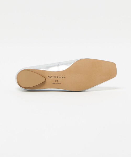 ODETTE E ODILE(オデットエオディール)の「スクエアバレエ フラット10↓↑(バレエシューズ・レディース・シルバー/ダークブラウン・24cm/22.5cm/23.5cm/24.5cm/23cm/25cm/22cm)」の11枚目の写真