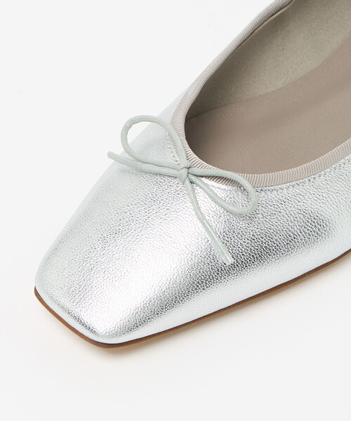 ODETTE E ODILE(オデットエオディール)の「スクエアバレエ フラット10↓↑(バレエシューズ・レディース・シルバー/ダークブラウン・24cm/22.5cm/23.5cm/24.5cm/23cm/25cm/22cm)」の13枚目の写真