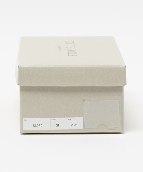 ODETTE E ODILE(オデットエオディール)の「スクエアバレエ フラット10↓↑(バレエシューズ・レディース・シルバー/ダークブラウン・24cm/22.5cm/23.5cm/24.5cm/23cm/25cm/22cm)」の3枚目の写真