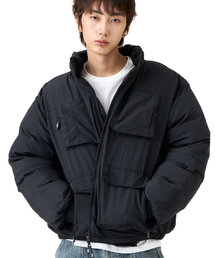 GRAYBLVD（グレイブラバット）の「トムソン ユーティリティ パディング GGDJP01(ブラック)（ダウンジャケット/コート）」