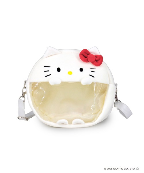 sanrio（サンリオ）の「Sanrio characters(サンリオキャラクターズ) 2WAYぬいぐるみクリアバッグ / ハローキティ・ウサハナ・マイメロディ・クロミ SAN-0111 MM-1391（ショルダーバッグ・レディース・ピンク/ホワイト/パープル/ブルー・FREE）」の9枚目の写真