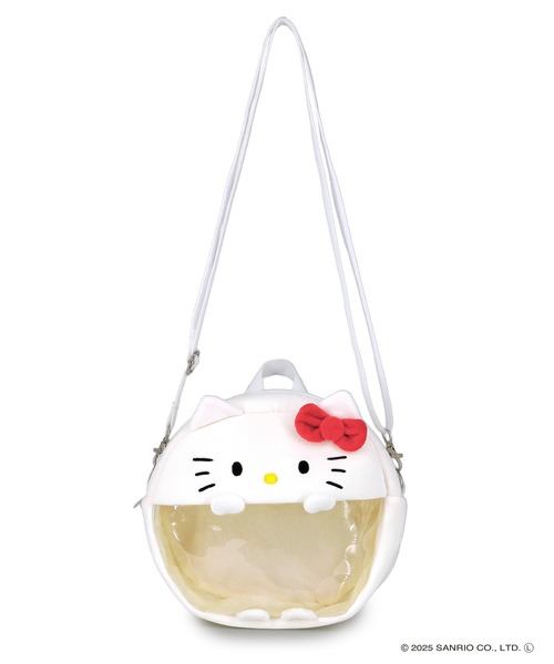 sanrio（サンリオ）の「Sanrio characters(サンリオキャラクターズ) 2WAYぬいぐるみクリアバッグ / ハローキティ・ウサハナ・マイメロディ・クロミ SAN-0111 MM-1391（ショルダーバッグ・レディース・ピンク/ホワイト/パープル/ブルー・FREE）」の12枚目の写真