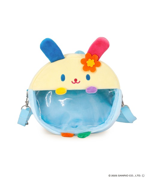 sanrio（サンリオ）の「Sanrio characters(サンリオキャラクターズ) 2WAYぬいぐるみクリアバッグ / ハローキティ・ウサハナ・マイメロディ・クロミ SAN-0111 MM-1391（ショルダーバッグ・レディース・ピンク/ホワイト/パープル/ブルー・FREE）」の15枚目の写真