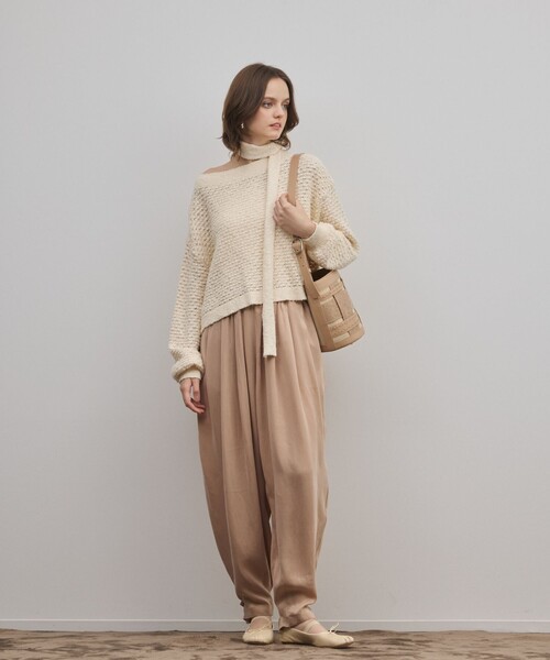 CARVING TRIBES（カービングトライブス）の「CrossShoulderBag（ショルダーバッグ・レディース・ブラック/ベージュ・FREE）」の11枚目の写真