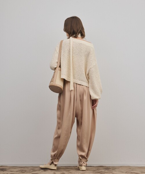 CARVING TRIBES（カービングトライブス）の「CrossShoulderBag（ショルダーバッグ・レディース・ブラック/ベージュ・FREE）」の10枚目の写真