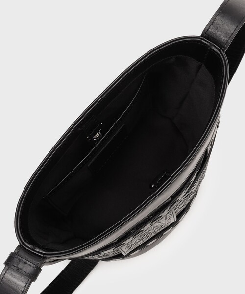 CARVING TRIBES（カービングトライブス）の「CrossShoulderBag（ショルダーバッグ・レディース・ブラック/ベージュ・FREE）」の3枚目の写真