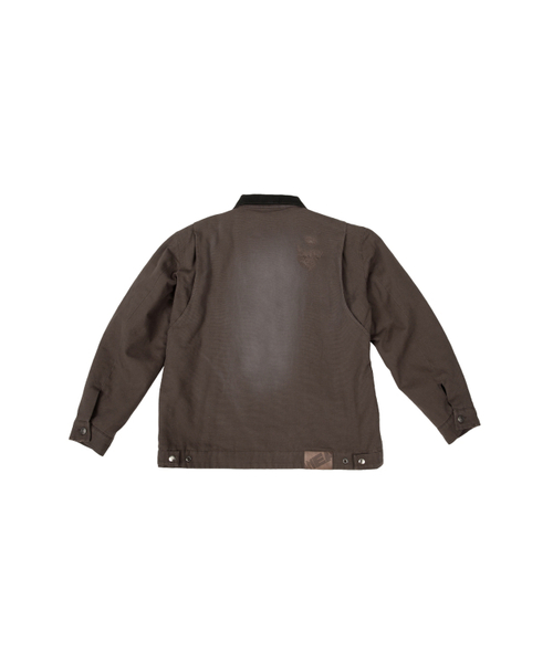 MEA（メア）の「DAMAGED WORK JACKET [BROWN]（その他アウター・レディース・その他・2/3）」の2枚目の写真