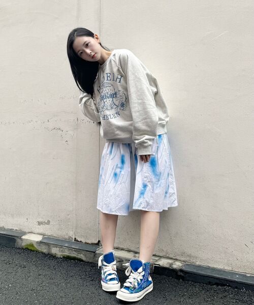 HEDER HELEN(ヘダーヘレン)の「Marigold m/grey sweat shirts(スウェット・レディース・その他・SMALL/MEDIUM/LARGE)」の9枚目の写真