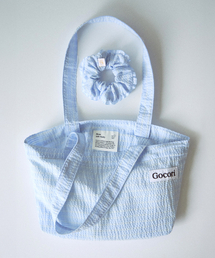 GOCORI（ゴコリ）の「Breezy Mini Bag - Soft Blue Mini Bag（エコバッグ/サブバッグ）」