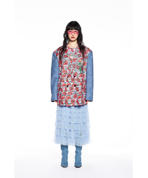 GREEDILOUS（グリディアス）の「Blossom Jacket with Leather Combi（その他アウター）」