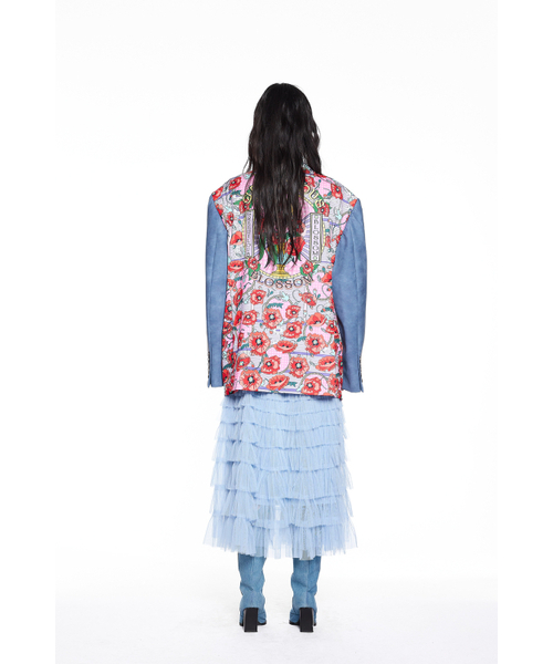 GREEDILOUS(グリディアス)の「Blossom Jacket with Leather Combi(その他アウター・メンズ・その他・S/M/L/XS)」の3枚目の写真