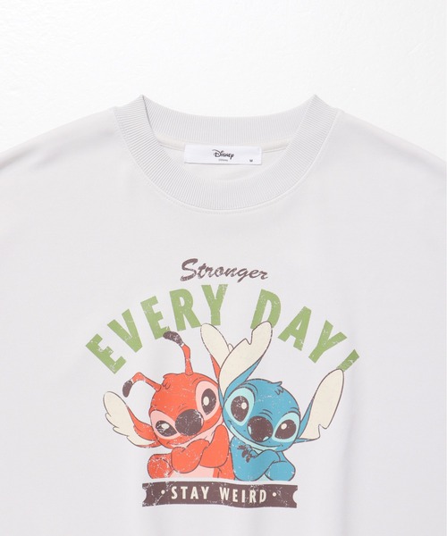 Disney（ディズニー）の「【DISNEY/ディズニー】ポンチ　キャラクタープリントクルーネックトレーナー（スウェット・レディース・ピンク/ライトグレー/ネイビー/スミクロ・LARGE/MEDIUM）」の13枚目の写真