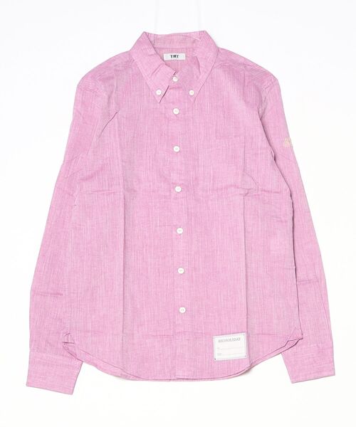 TMT(ティーエムティー)の「【TMT/ティーエムティー】COTTON LINEN CHAMBRAY SHIRTS(シャツ/ブラウス・メンズ・オレンジ/ネイビー/ピンク/ホワイト・MEDIUM/LARGE/X-LARGE/SMALL)」の17枚目の写真