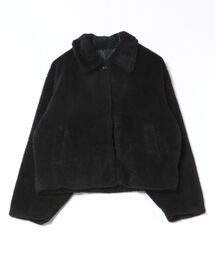 VICKY | ボアコクーンスリーブブルゾン(ブルゾン)