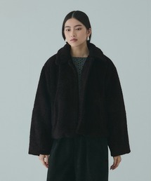 VICKY | ボアコクーンスリーブブルゾン(ブルゾン)