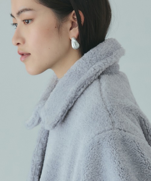 VICKY（ビッキー）の「ボアコクーンスリーブブルゾン（ブルゾン・レディース・ブラウン/ブラック・M）」の19枚目の写真