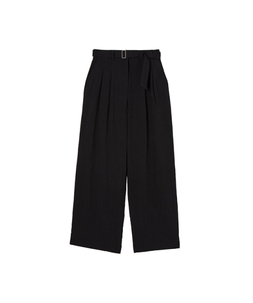 LAP(ラップ)の「ベルト付きチャランワイドパンツ AR2WP565(その他パンツ・レディース・ブラック・SMALL/MEDIUM)」の1枚目の写真