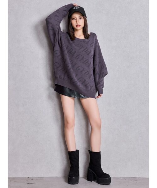 GYDA(ジェイダ)の「フェイクムートンplatformショートブーツ(ブーツ・レディース・ブラック/ベージュ・SMALL/LARGE/MEDIUM)」の13枚目の写真