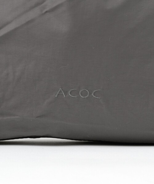 ACOC（アコック）の「ACOC / Drawstring Bag（トートバッグ・レディース・チャコールグレー/インディゴブルー・ONE SIZE）」の6枚目の写真