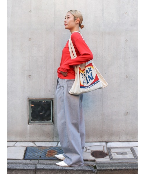 Ungrid(アングリッド)の「ブリーチルーズデニム(デニムパンツ・レディース・ブラウン/ブルー・24inch/25inch/26inch)」の13枚目の写真