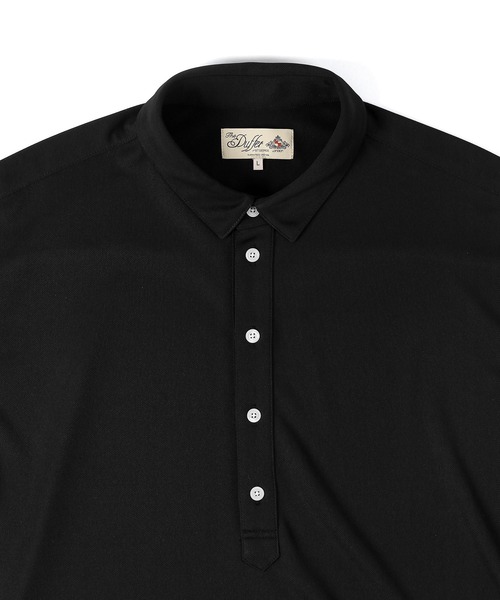 The DUFFER of ST.GEORGE(ザダファーオブセントジョージ)の「【WEB限定アイテム】SMALL COLLAR KANOKO SHIRT:吸水速乾 綺麗め カノコシャツ(シャツ/ブラウス・メンズ・ブラック/ホワイト/ネイビー・SMALL/MEDIUM/LARGE/X-LARGE)」の15枚目の写真