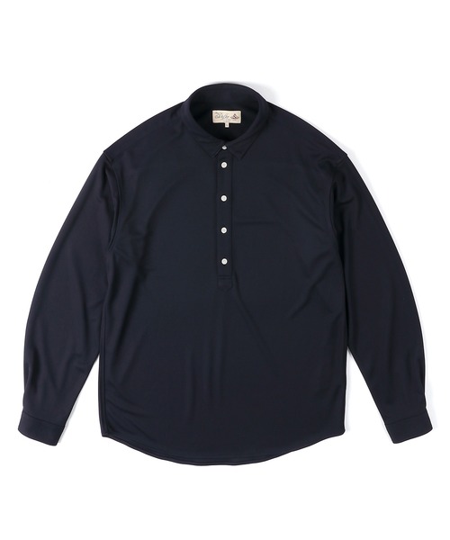 The DUFFER of ST.GEORGE(ザダファーオブセントジョージ)の「【WEB限定アイテム】SMALL COLLAR KANOKO SHIRT:吸水速乾 綺麗め カノコシャツ(シャツ/ブラウス・メンズ・ブラック/ホワイト/ネイビー・SMALL/MEDIUM/LARGE/X-LARGE)」の13枚目の写真