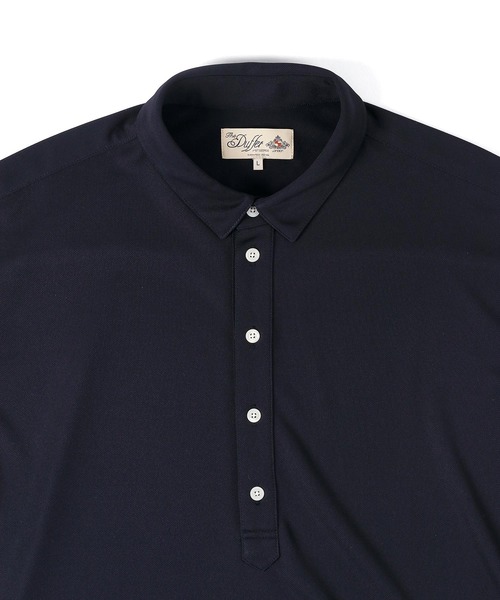 The DUFFER of ST.GEORGE(ザダファーオブセントジョージ)の「【WEB限定アイテム】SMALL COLLAR KANOKO SHIRT:吸水速乾 綺麗め カノコシャツ(シャツ/ブラウス・メンズ・ブラック/ホワイト/ネイビー・SMALL/MEDIUM/LARGE/X-LARGE)」の16枚目の写真