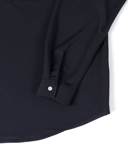 The DUFFER of ST.GEORGE(ザダファーオブセントジョージ)の「【WEB限定アイテム】SMALL COLLAR KANOKO SHIRT:吸水速乾 綺麗め カノコシャツ(シャツ/ブラウス・メンズ・ブラック/ホワイト/ネイビー・SMALL/MEDIUM/LARGE/X-LARGE)」の17枚目の写真