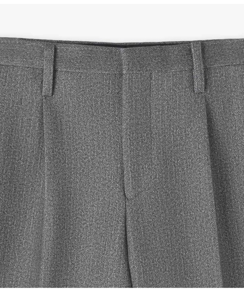 junhashimoto(ジュンハシモト)の「NUKUMORI XVI PANTS(スラックス・メンズ・ブラック・6)」の2枚目の写真